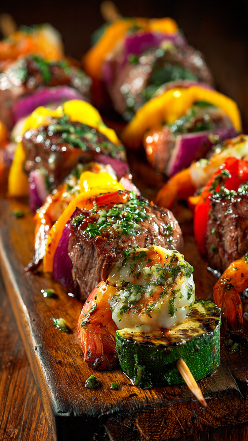 Steak and Shrimp Kabobs (The Ultimate Surf and Turf Skewers)