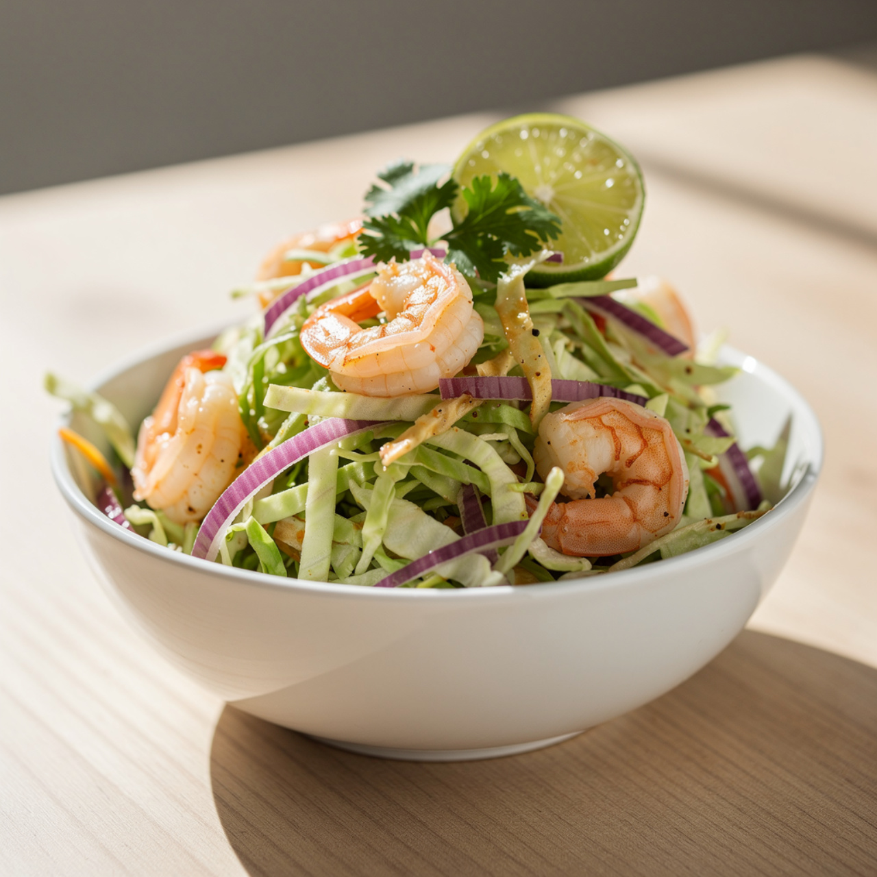 The Best Slaw for Shrimp Tacos (Creamy, Crunchy, and Bright)