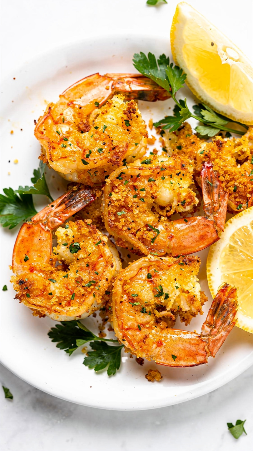 Stuffed Shrimp: Garlic Parmesan Cream Cheese Shrimp Roll-Ups