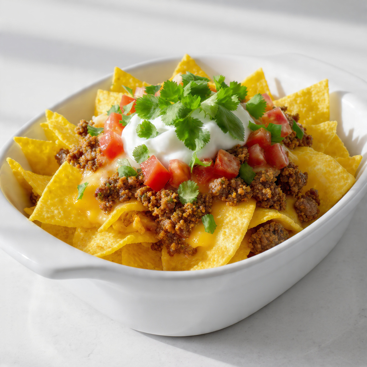 Beef Nachos Supreme