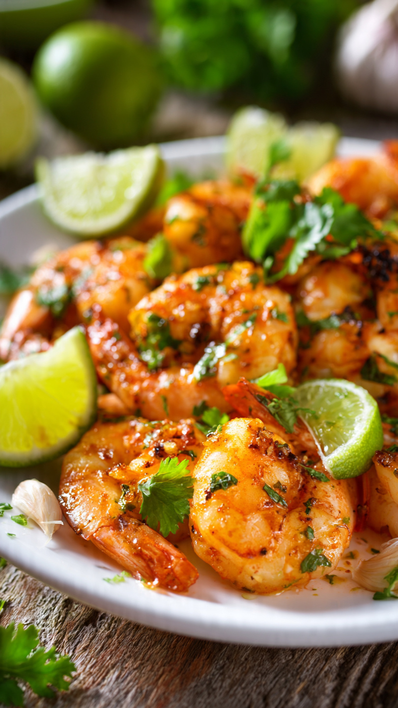 Cilantro Lime Shrimp Salad (Healthy Mexican Shrimp Salad)