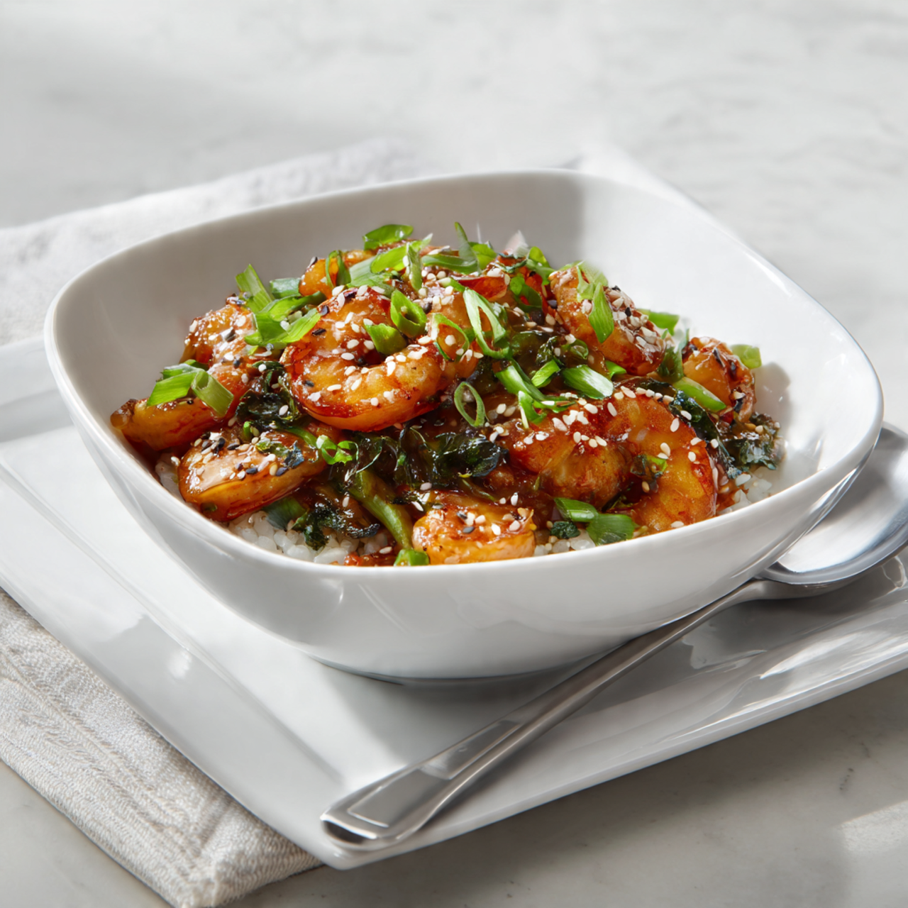 Shrimp Stir Fry with Fresh Vegetables