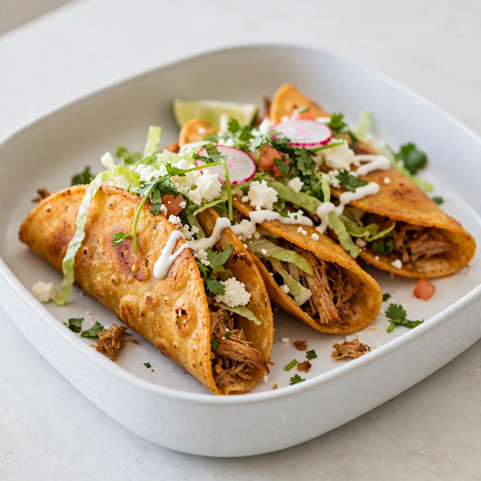 Tacos Dorados (Authentic Mexican Fried Ground Beef Tacos)